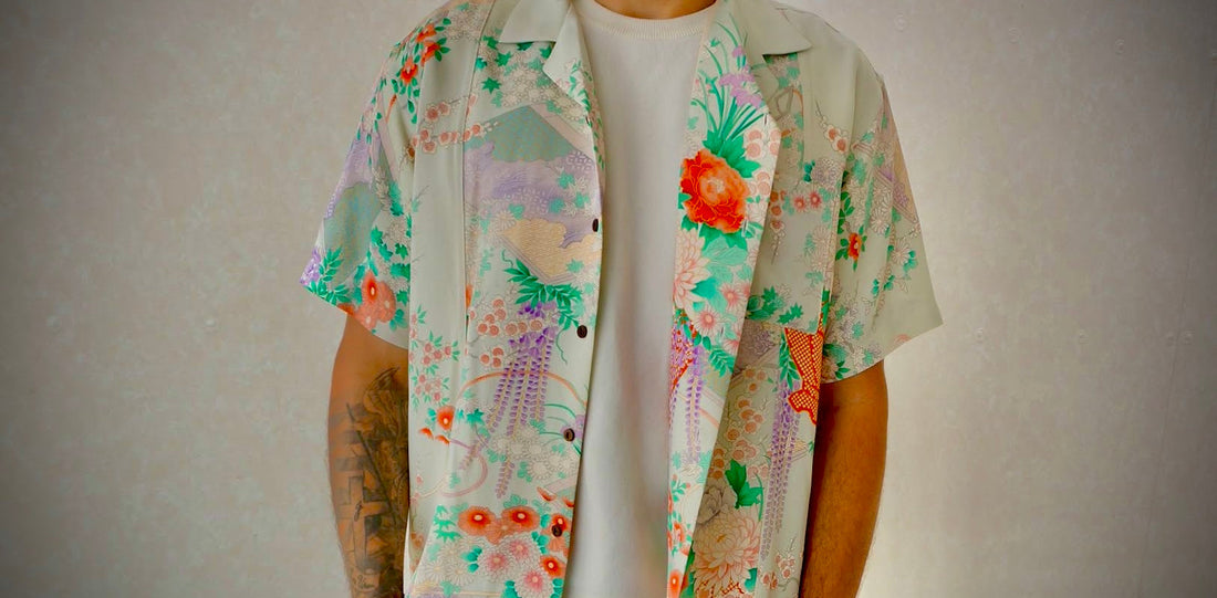 The True Origin of the Aloha Shirt: How Japanese Kimono Silk Crossed the Pacific