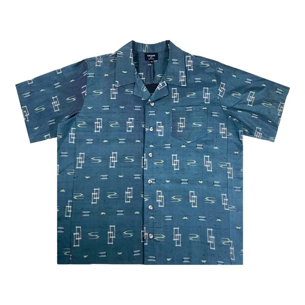 Kimono Aloha Shirt Men's 2XL AHKH-2XL01