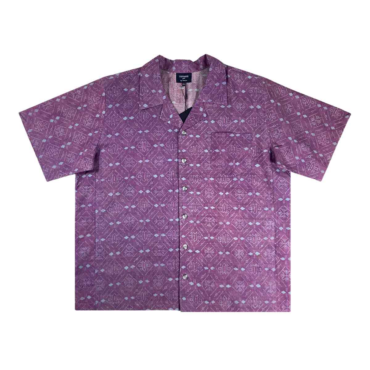 Kimono Aloha Shirt Men's 2XL AHKH-2XL02