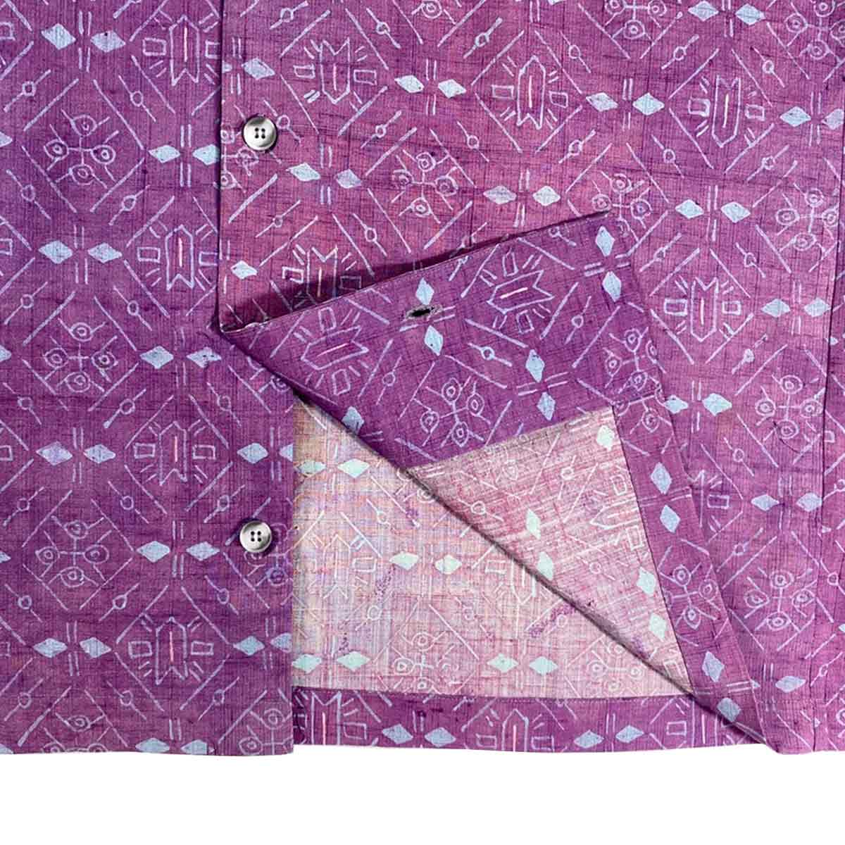 Kimono Aloha Shirt Men's 2XL AHKH-2XL02