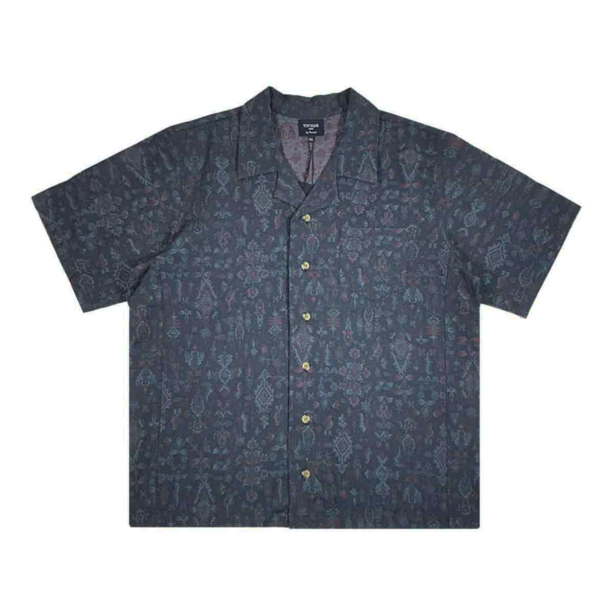 Kimono Aloha Shirt Men's 2XL AHKH-2XL28