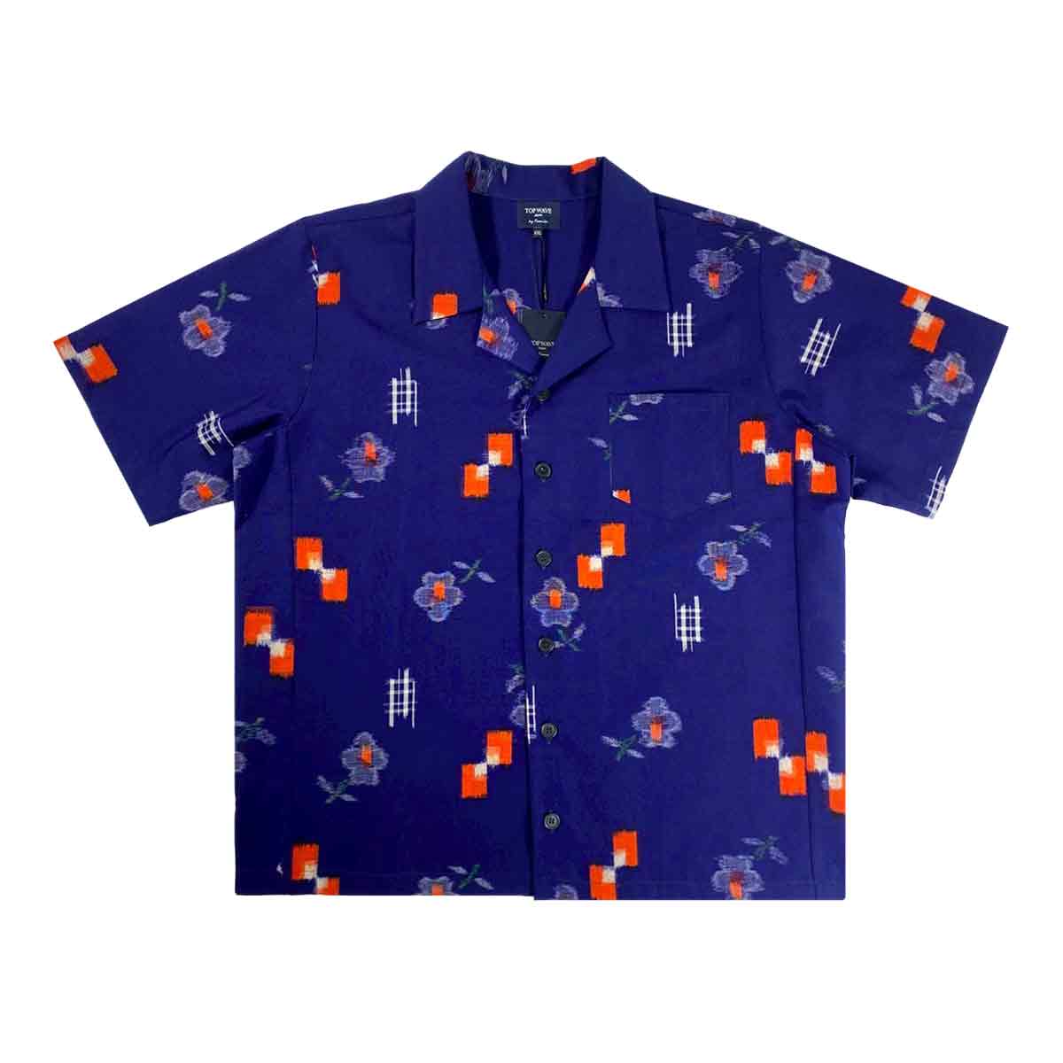 Kimono Aloha Shirt Men's 2XL AHKH-2XL48