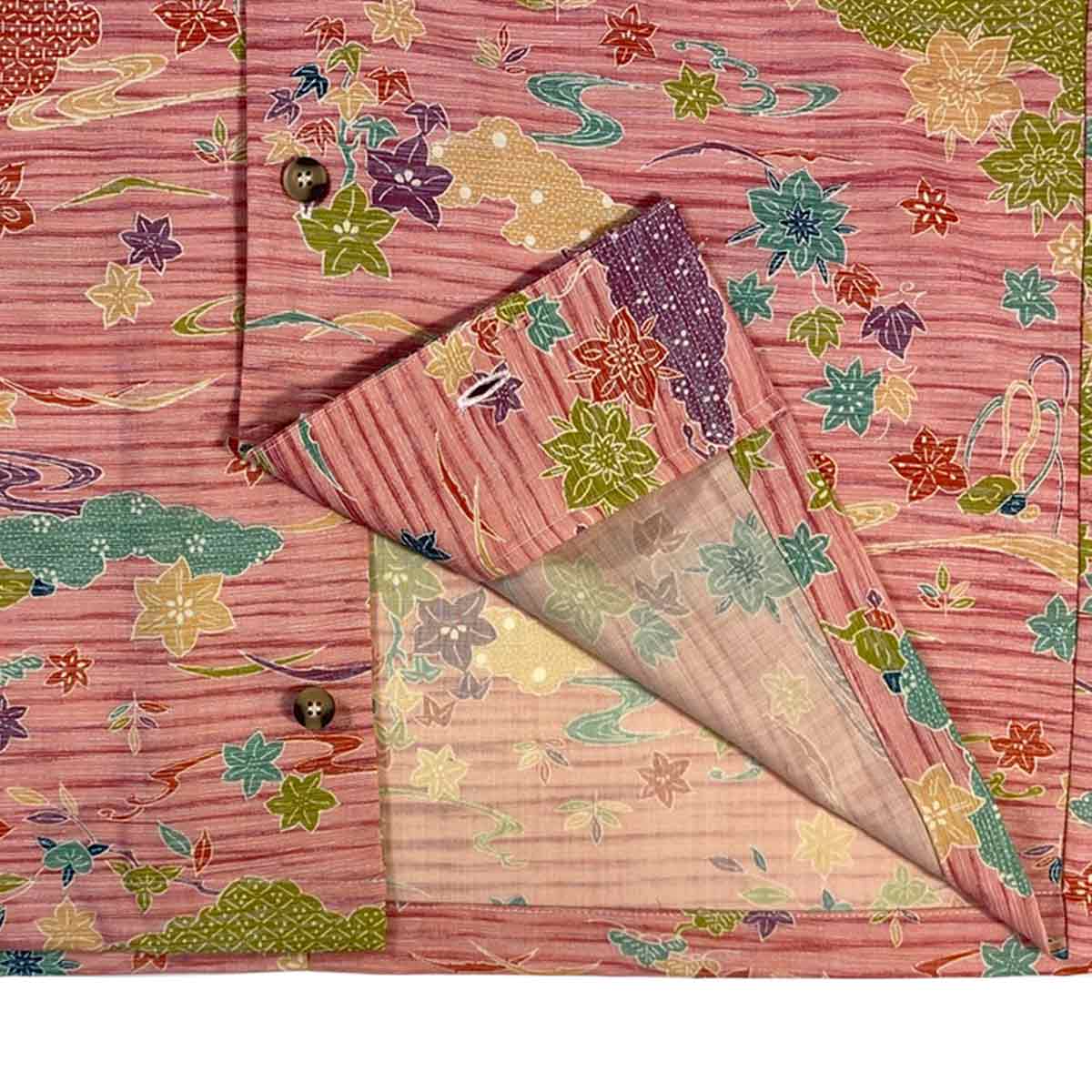 Kimono Aloha Shirt Men's 2XL AHKH-2XL52