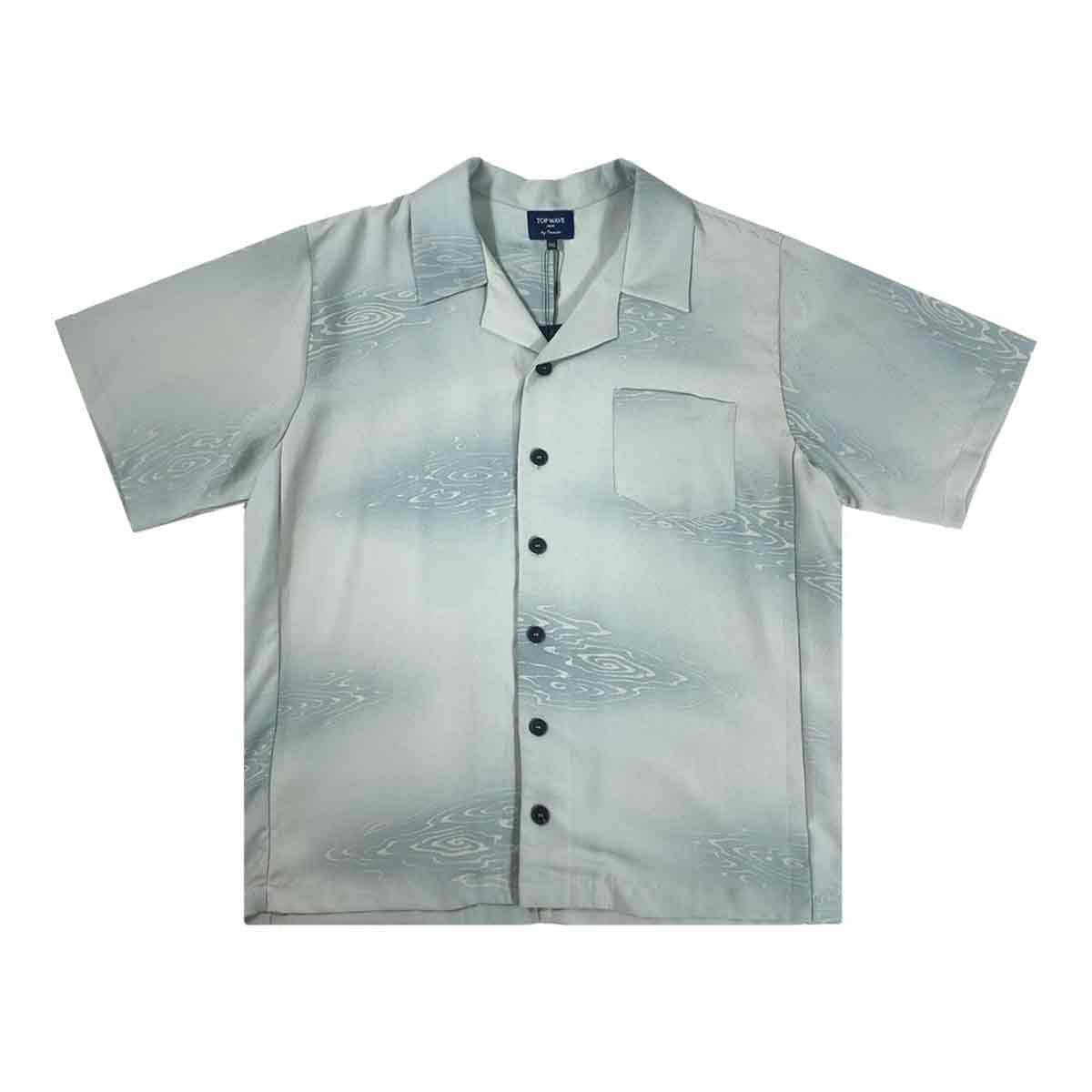 Kimono Aloha Shirt Men's 2XL AHKH-2XL55