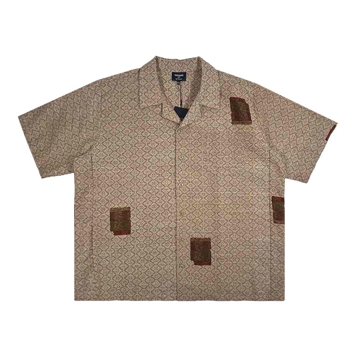 Kimono Aloha Shirt Men's 3XL AHKH-3XL15