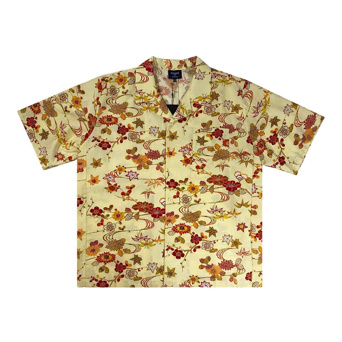 Kimono Aloha Shirt Men's 2XL AHKH-2XL23