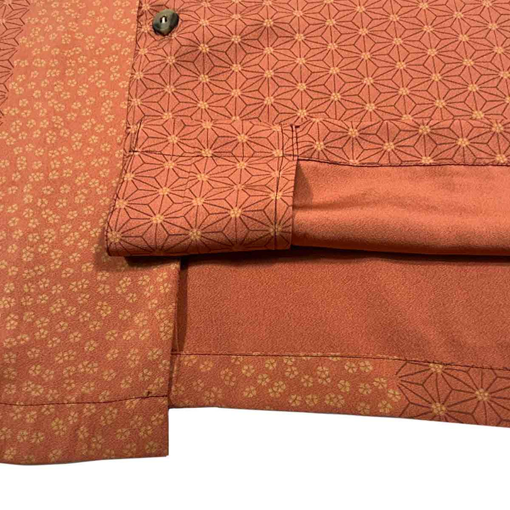 Kimono Aloha Shirt Men's L AHKH-L07