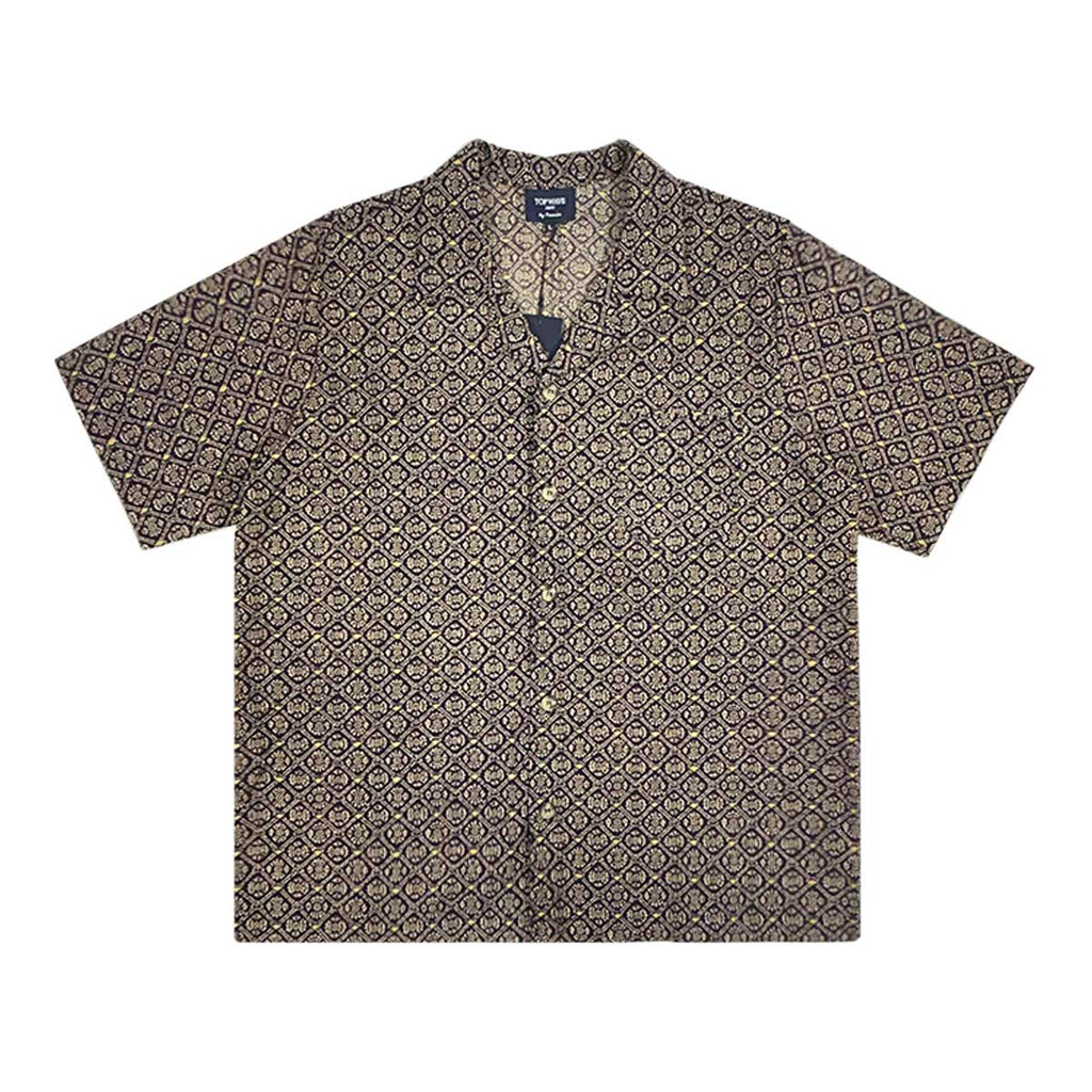 Kimono Aloha Shirt Men's L AHKH-L11
