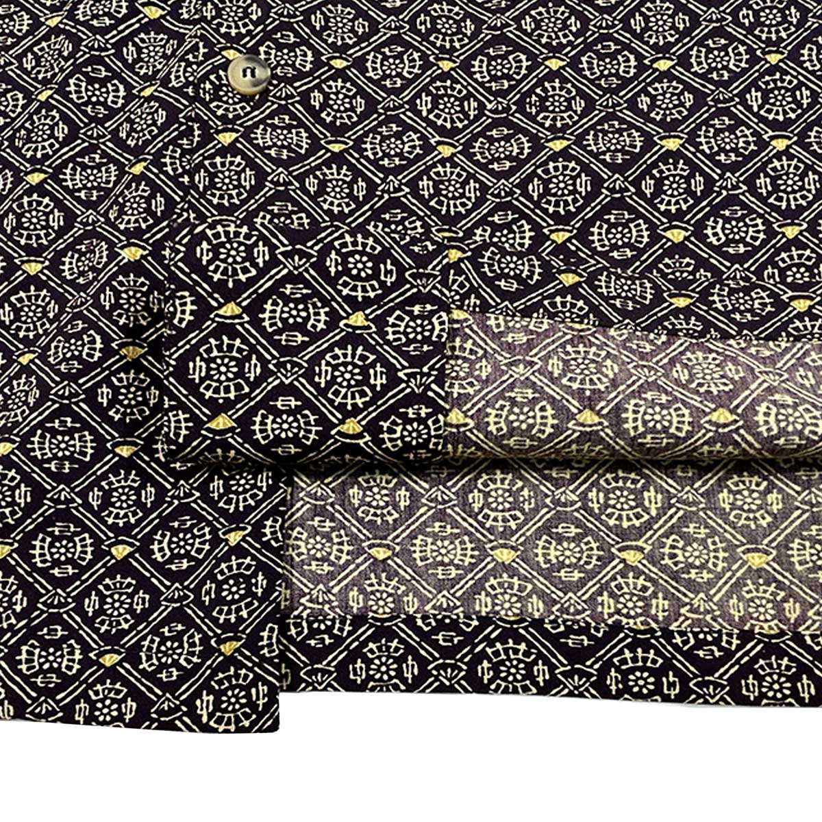 Kimono Aloha Shirt Men's L AHKH-L11