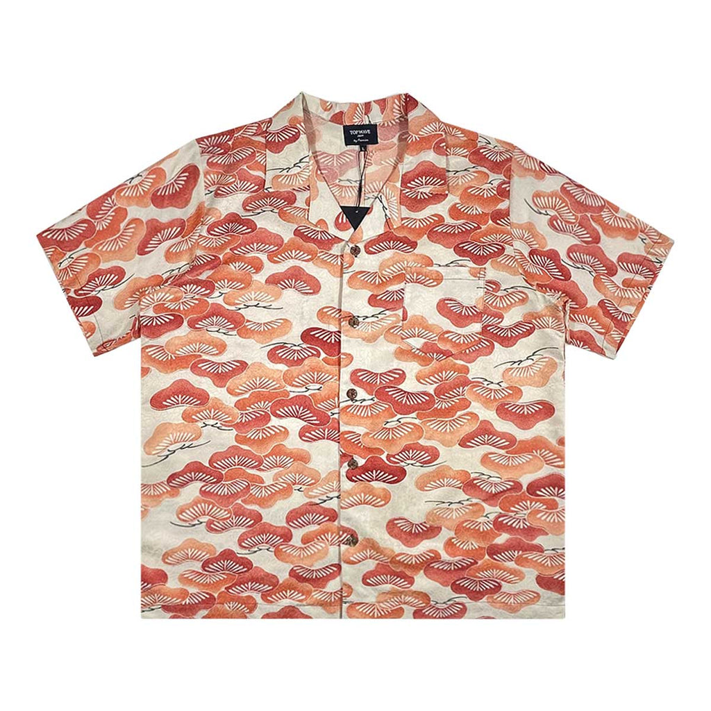 Kimono Aloha Shirt Men's L AHKH-L24
