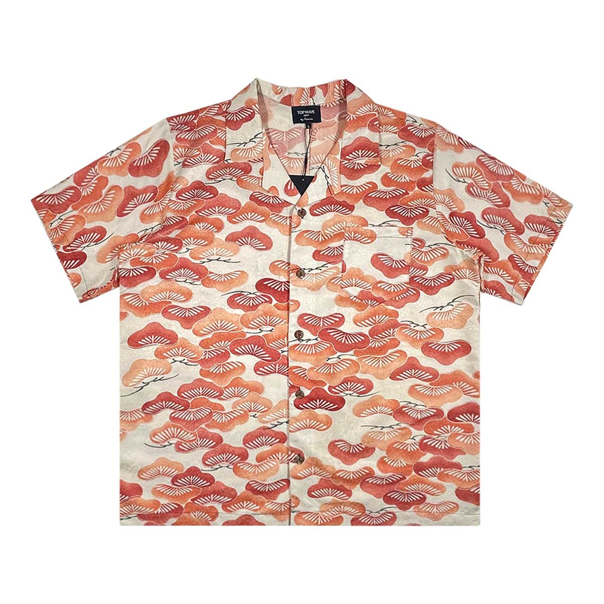 Kimono Aloha Shirt Men's L AHKH-L24