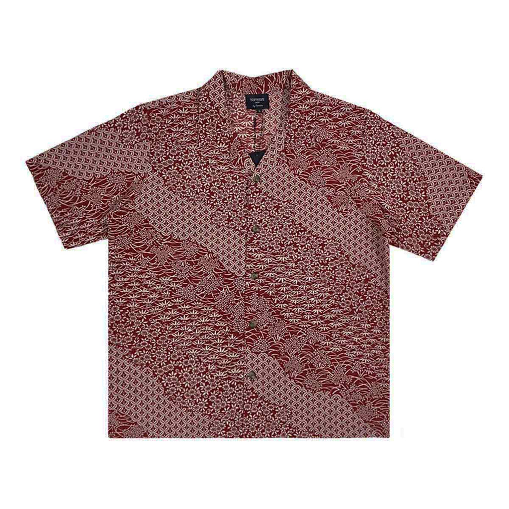 Kimono Aloha Shirt Men's L AHKH-L29
