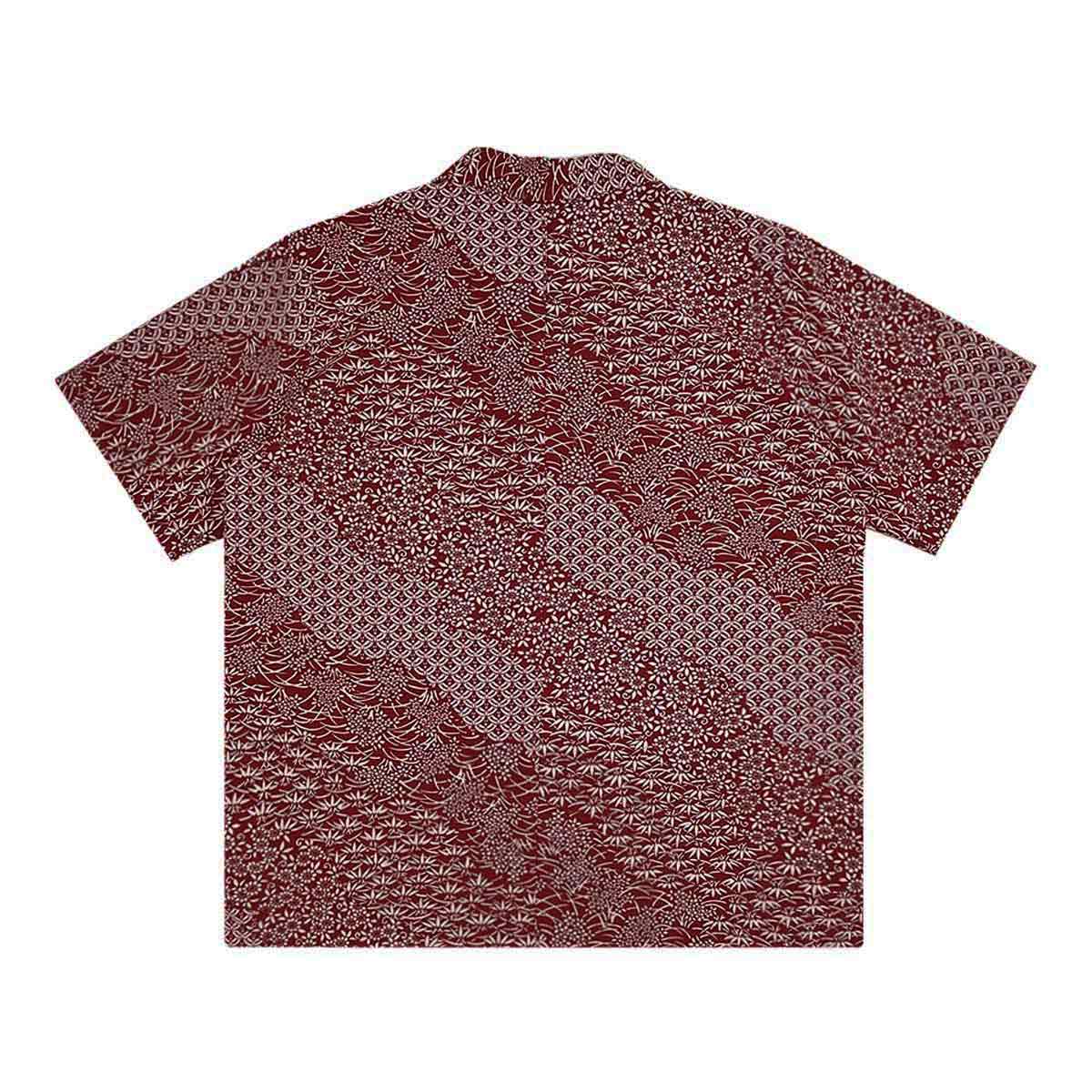 Kimono Aloha Shirt Men's L AHKH-L29