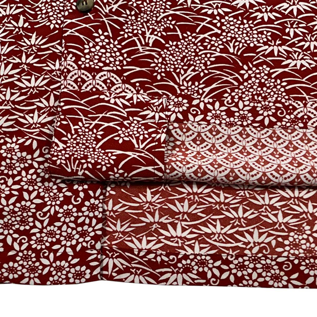 Kimono Aloha Shirt Men's L AHKH-L29