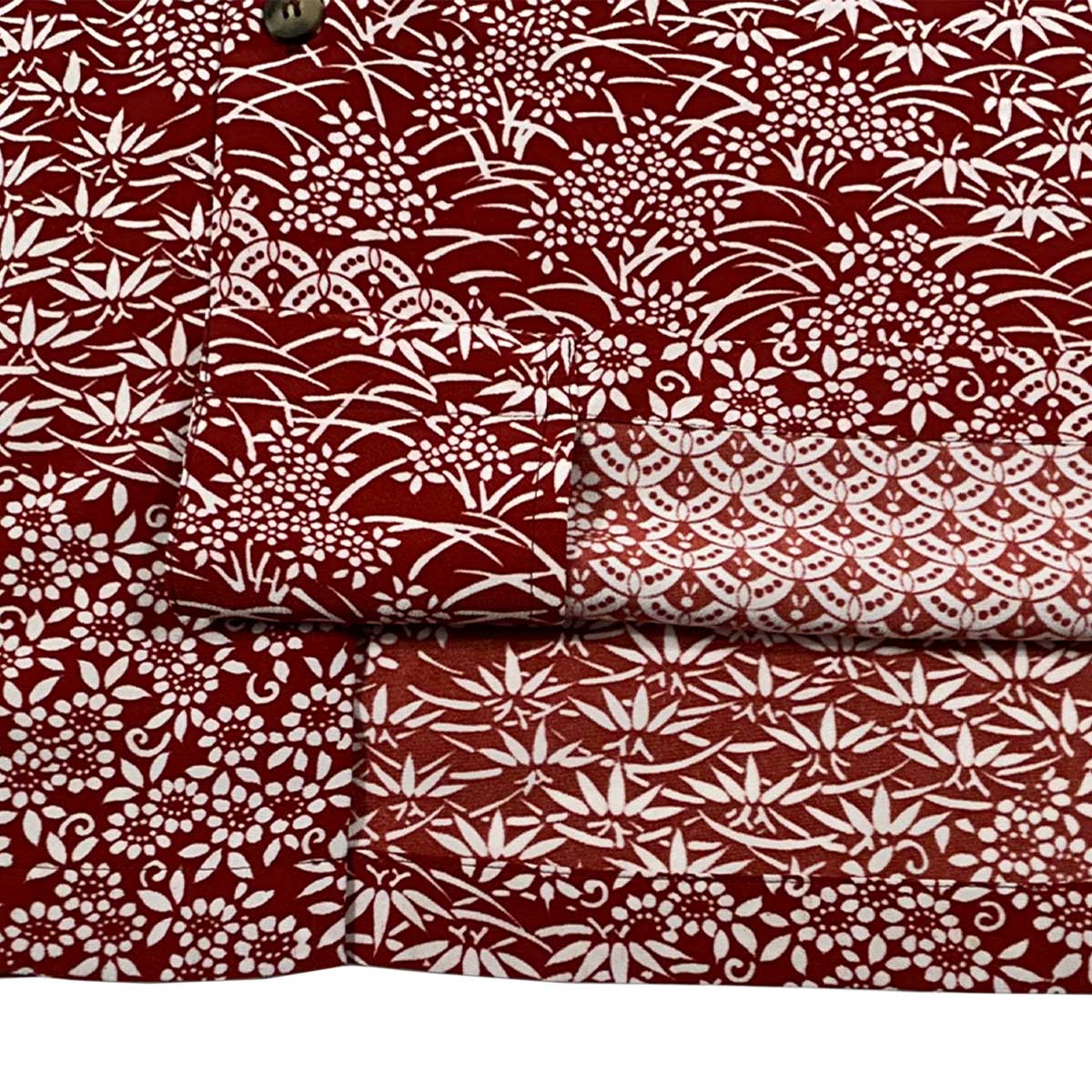 Kimono Aloha Shirt Men's L AHKH-L29