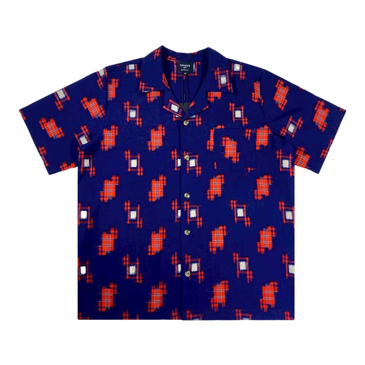 Kimono Aloha Shirt Men's M AHKH-M03