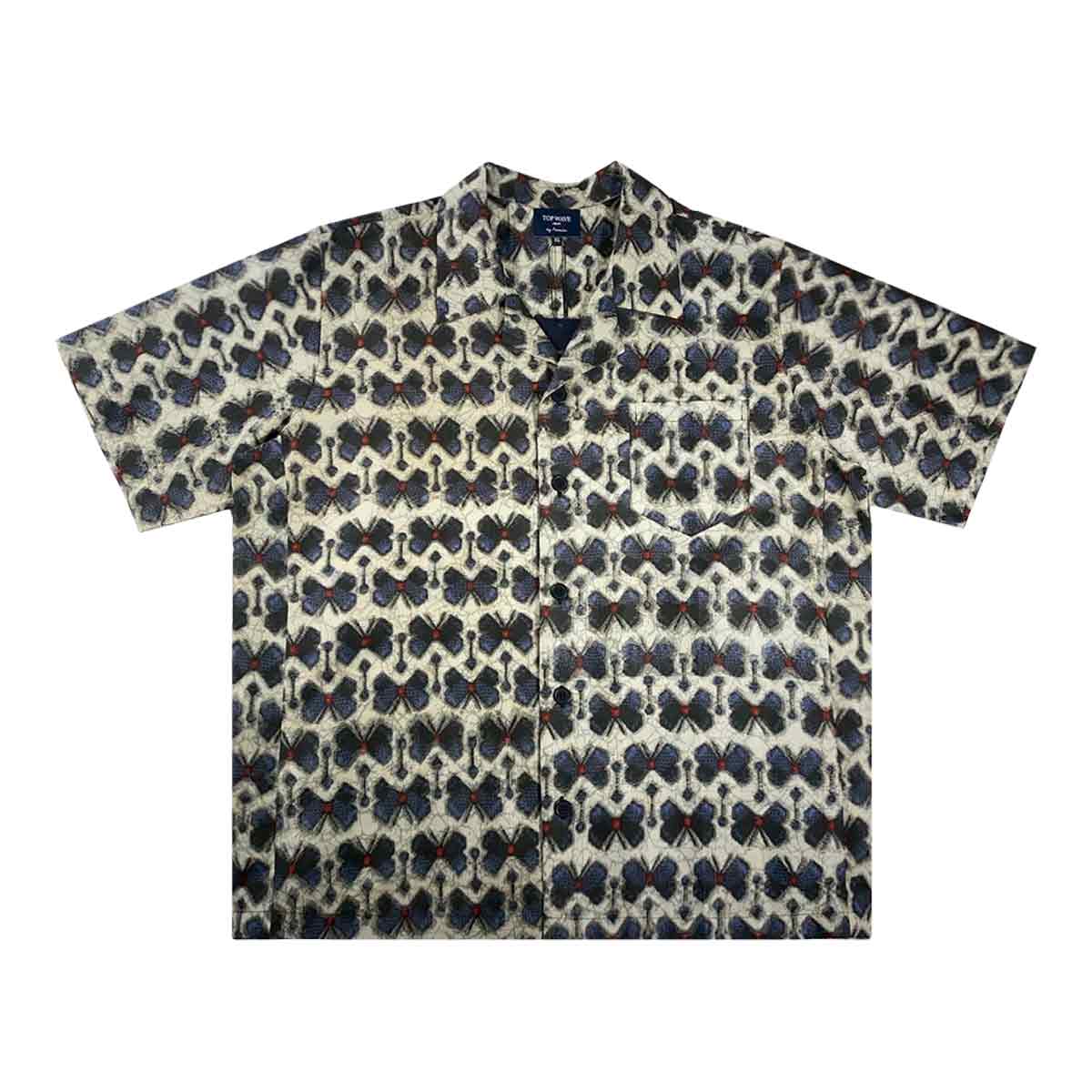 Kimono Aloha Shirt Men's XL AHKH-XL05
