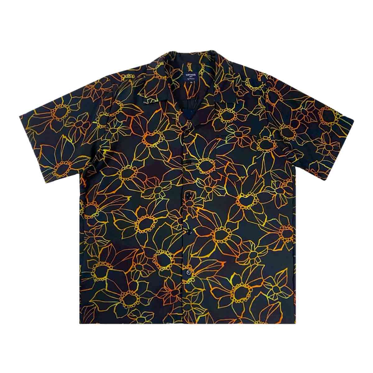Kimono Aloha Shirt Men's XL AHKH-XL114