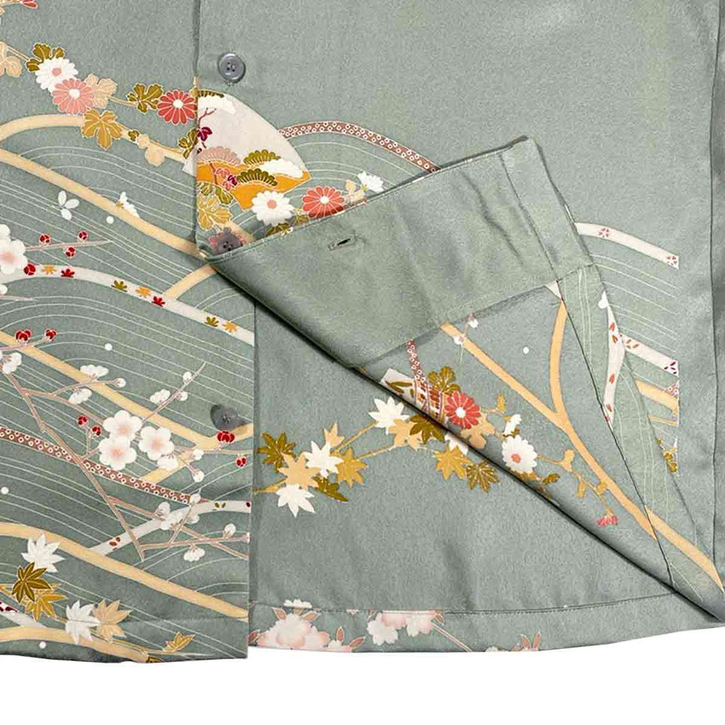 Kimono Aloha Shirt Men's XL AHKH-XL123