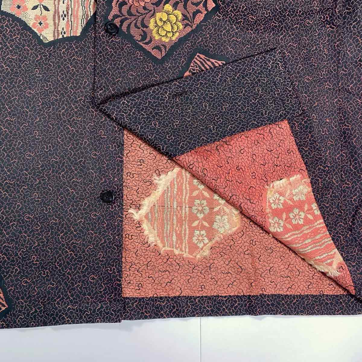 Kimono Aloha Shirt Men's XL AHKH-XL153