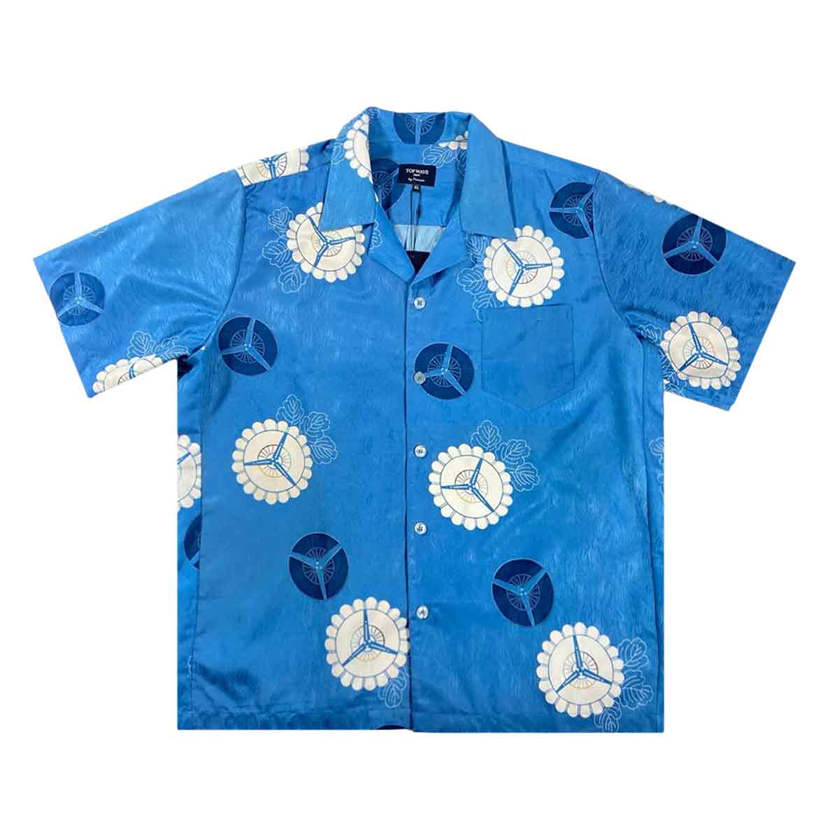 Kimono Aloha Shirt Men's XL AHKH-XL83