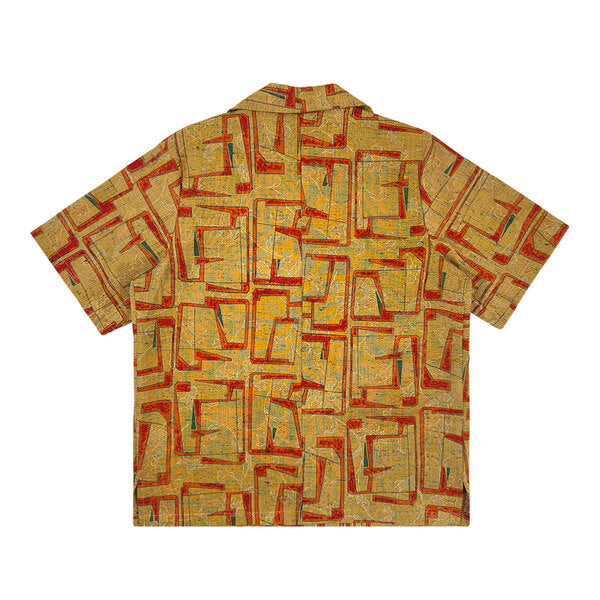 Kimono Aloha Shirt Women's L AHKHF-L03