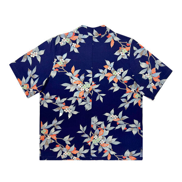Kimono Aloha Shirt Women's L AHKHF-L04