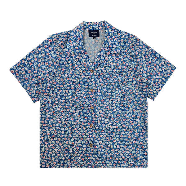 Kimono Aloha Shirt Women's L AHKHF-L08