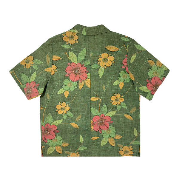 Kimono Aloha Shirt Women's L AHKHF-L11