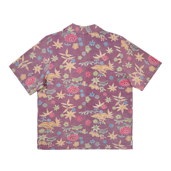 Kimono Aloha Shirt Women's L AHKHF-L12