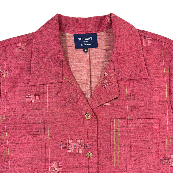 Kimono Aloha Shirt Women's L AHKHF-L13