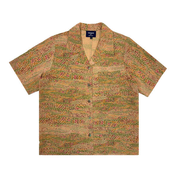 Kimono Aloha Shirt Women's L AHKHF-L14
