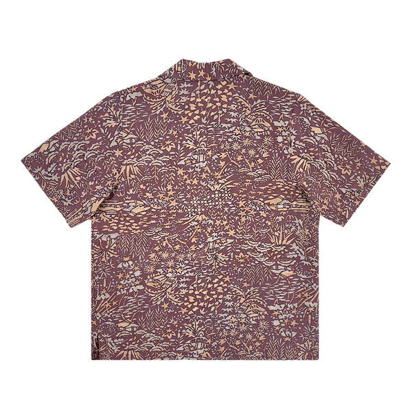 Kimono Aloha Shirt Women's L AHKHF-L17