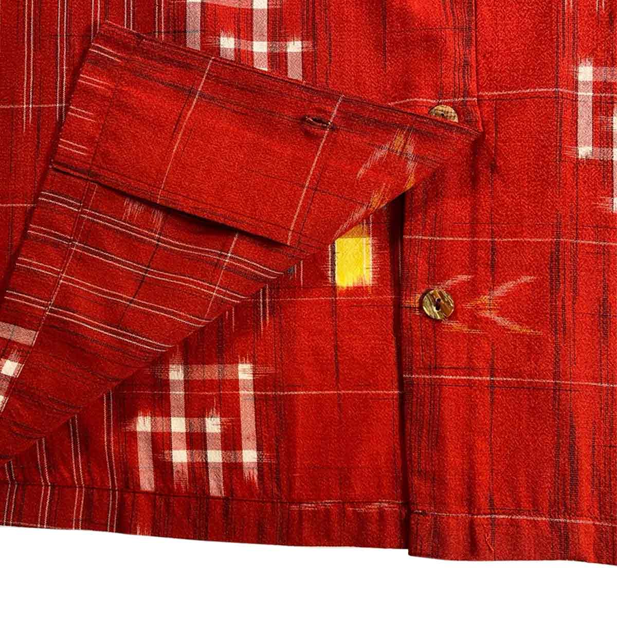 Kimono Aloha Shirt Women's L AHKHF-L26