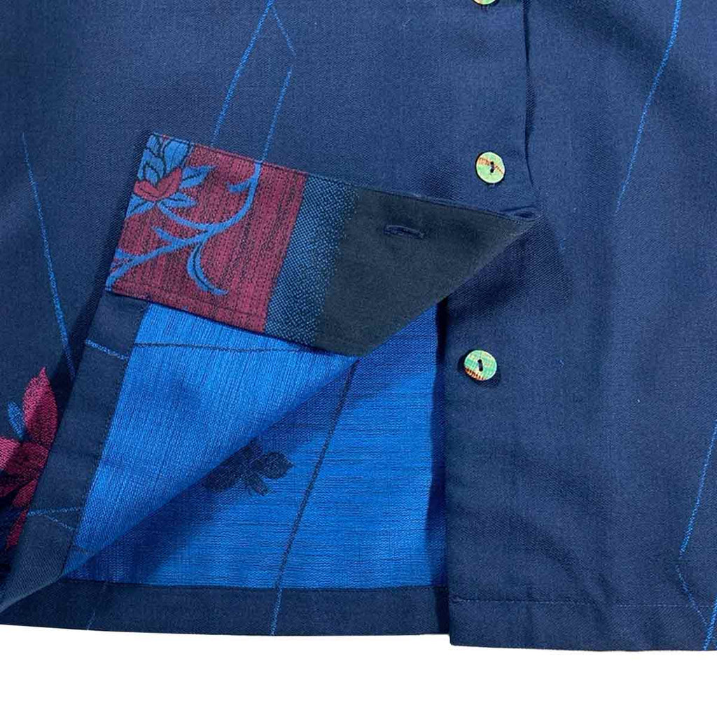 Kimono Aloha Shirt Women's L AHKHF-L30