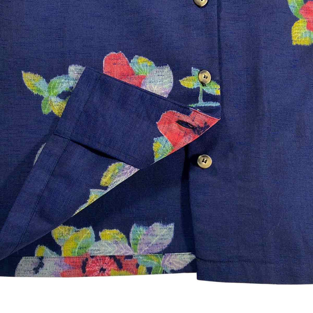 Kimono Aloha Shirt Women's L AHKHF-L32