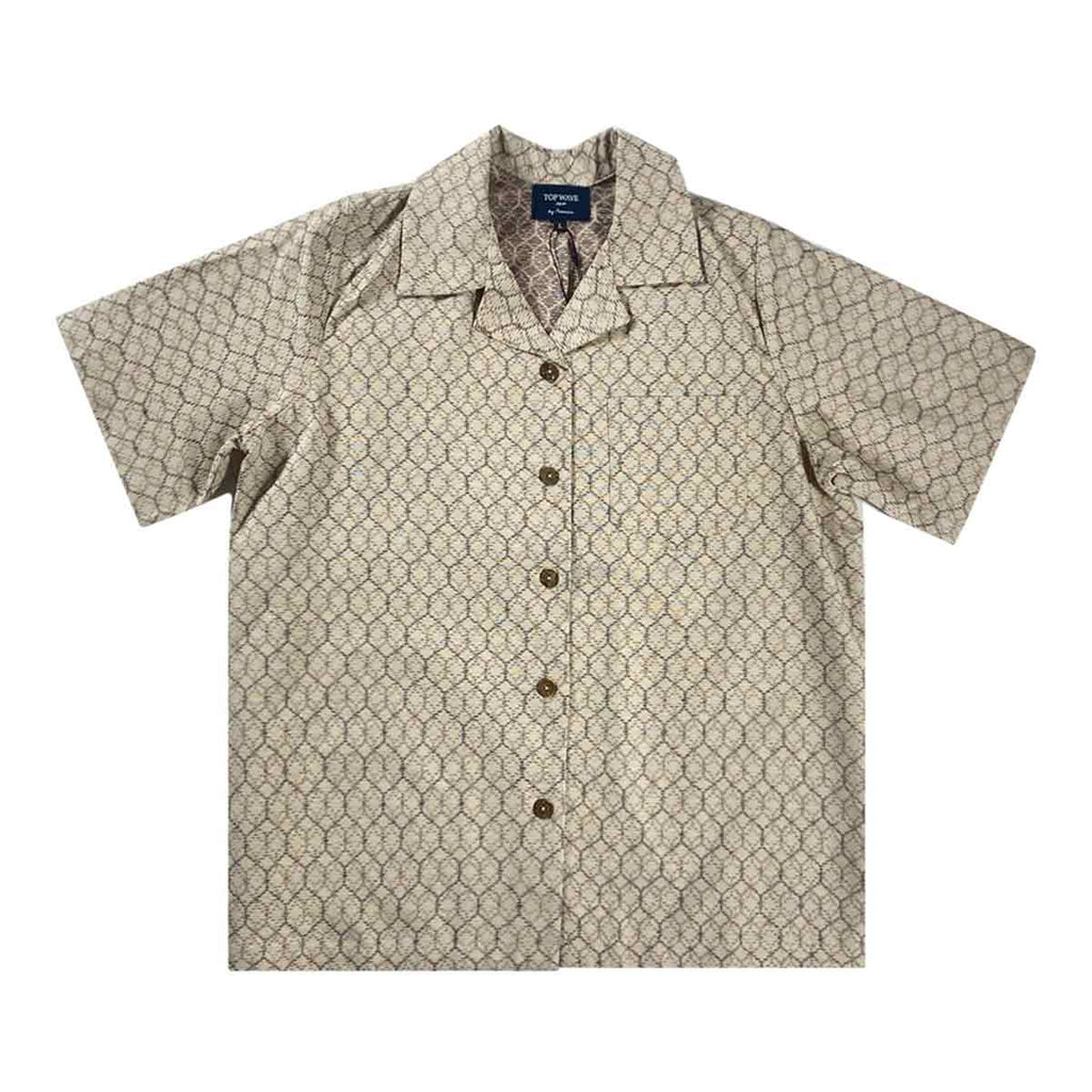 Kimono Aloha Shirt Women's L AHKHF-L34