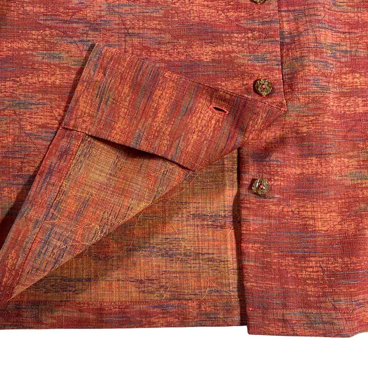 Kimono Aloha Shirt Women's L AHKHF-L44