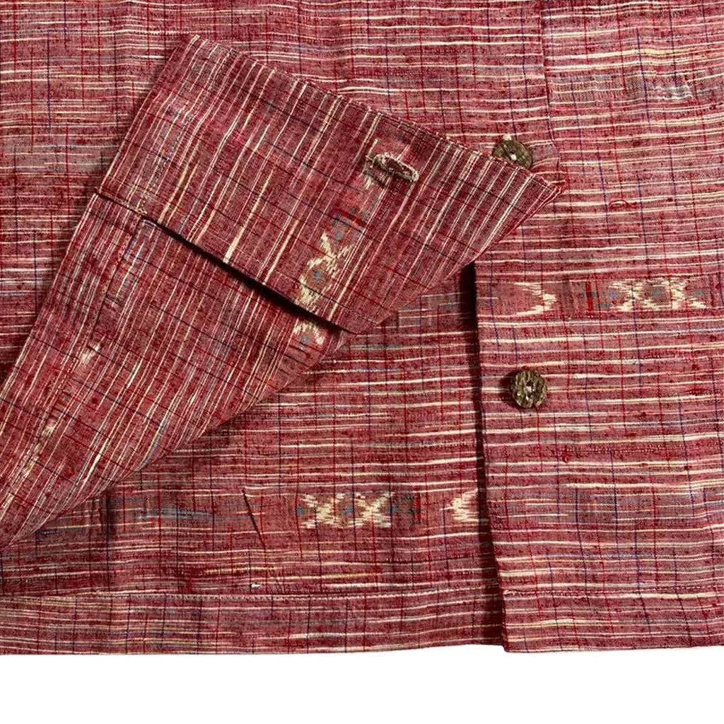 Kimono Aloha Shirt Women's L AHKHF-L48