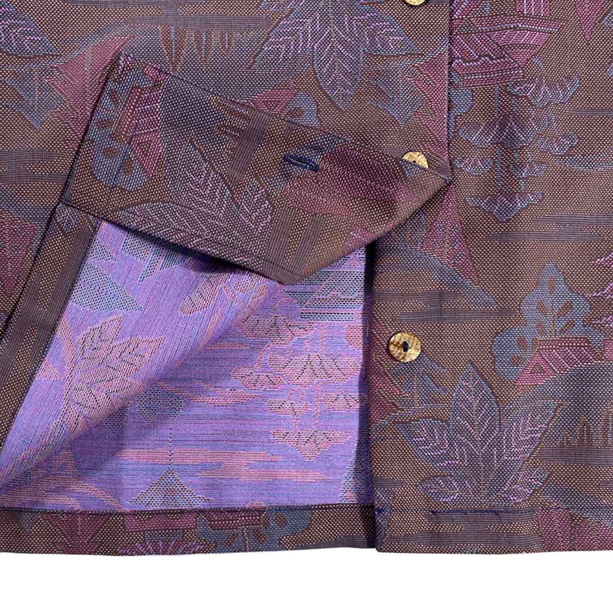 Kimono Aloha Shirt Women's L AHKHF-L52