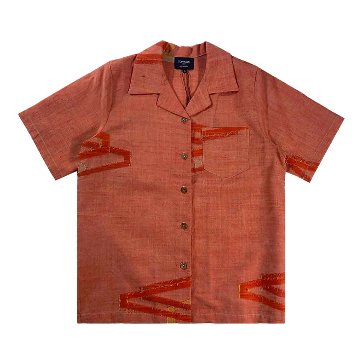 Kimono Aloha Shirt Women's L AHKHF-L60