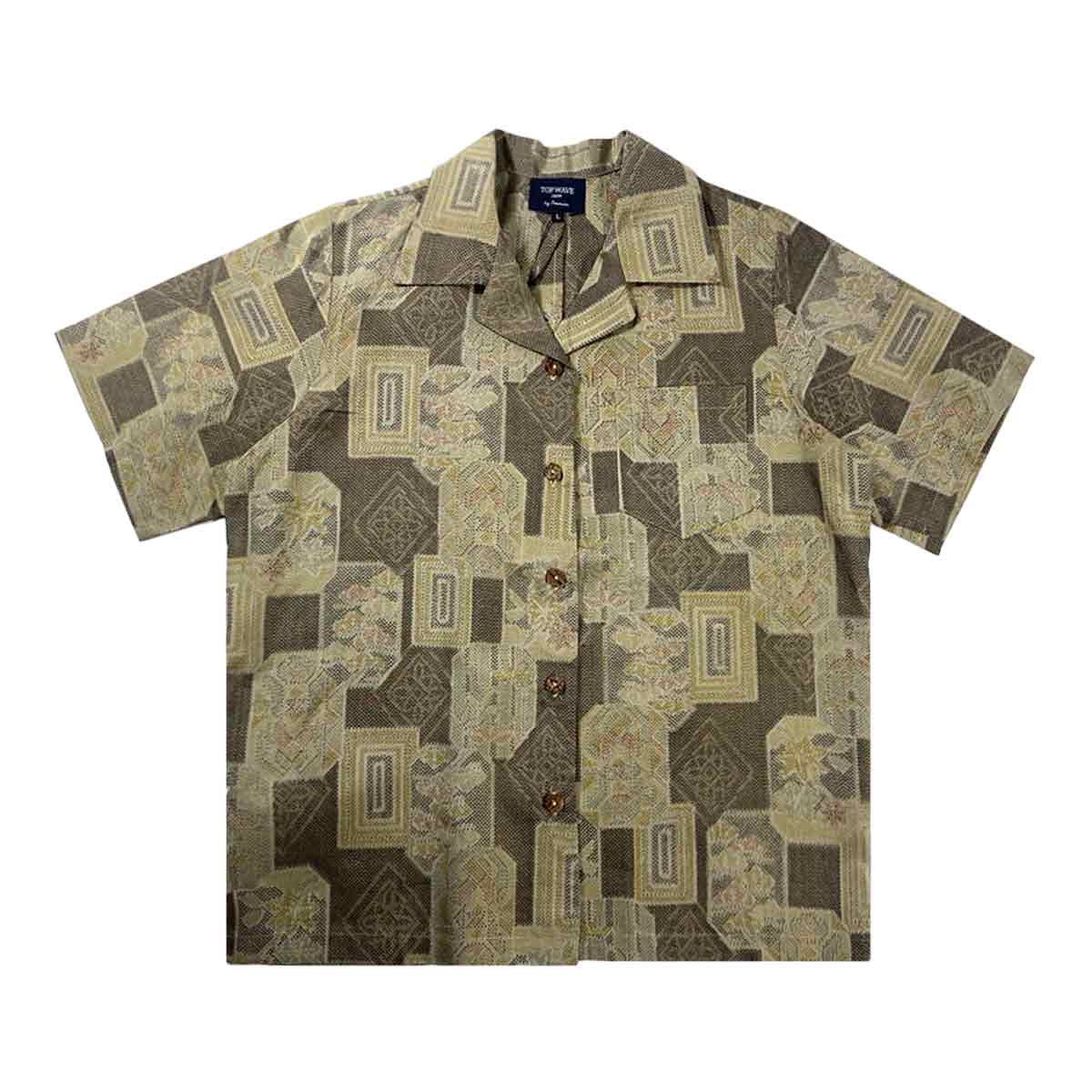 Kimono Aloha Shirt Women's L AHKHF-L61