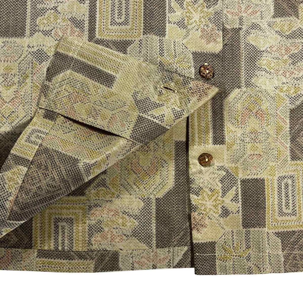 Kimono Aloha Shirt Women's L AHKHF-L61