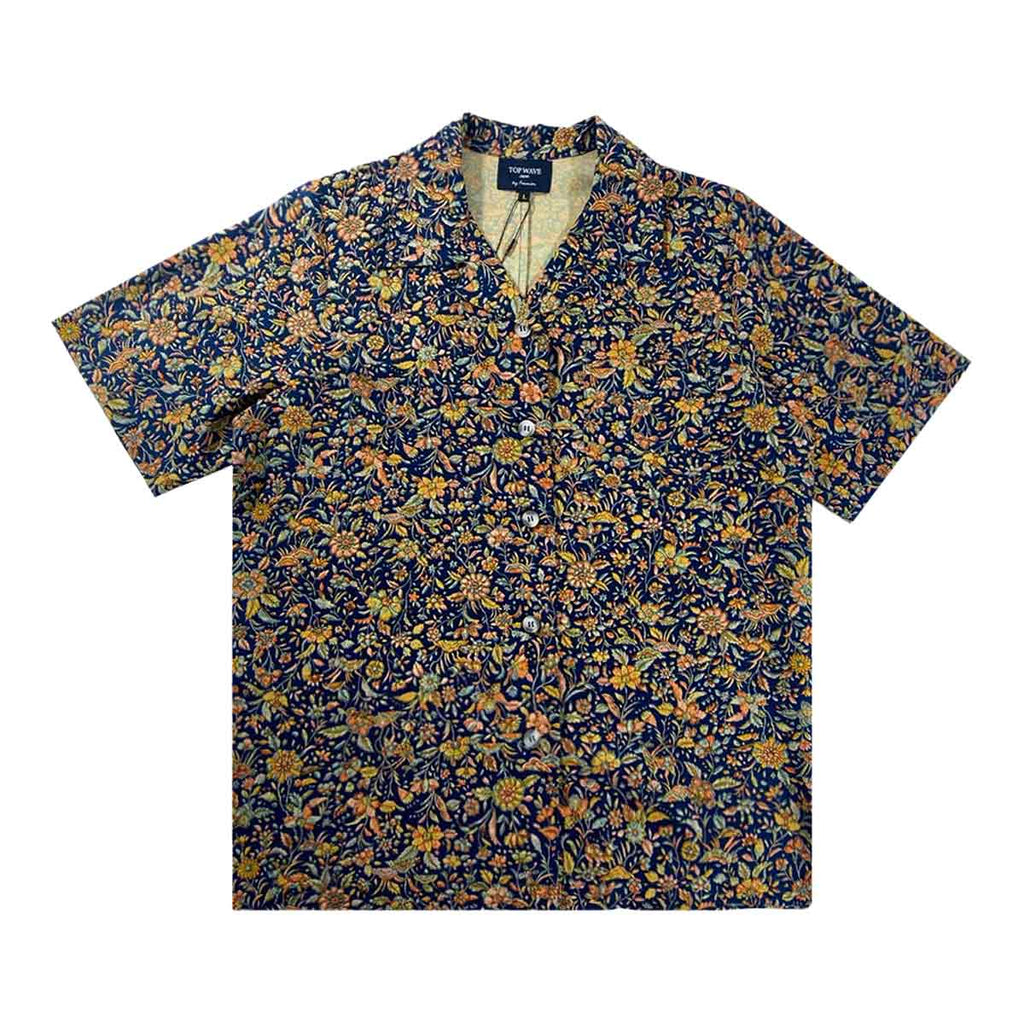 Kimono Aloha Shirt Women's L AHKHF-L73