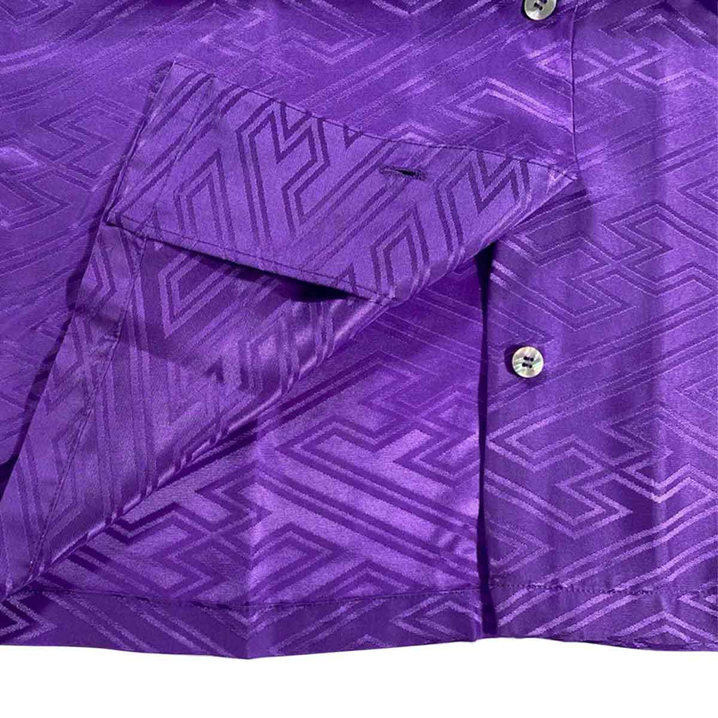 Kimono Aloha Shirt Women's L AHKHF-L94