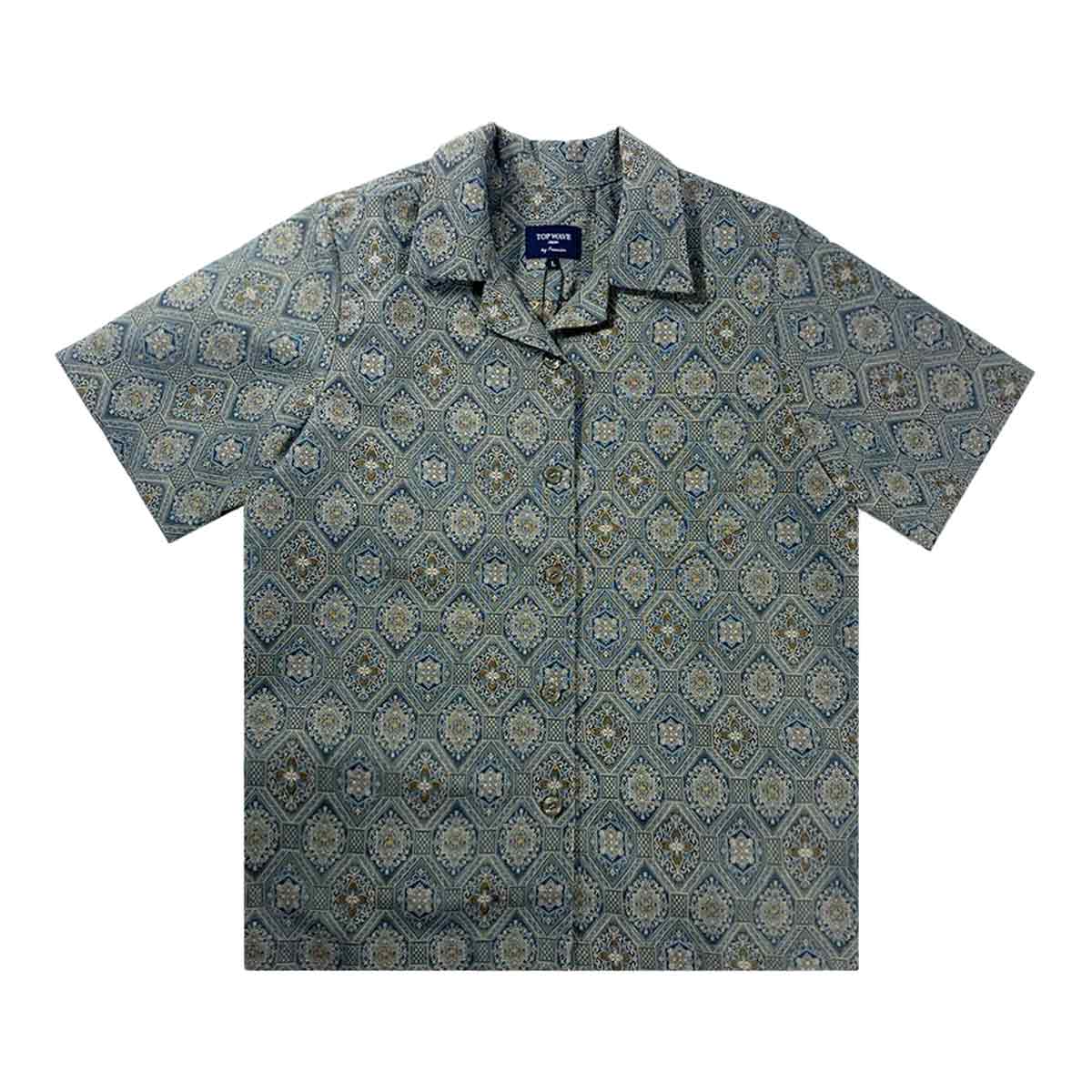 Kimono Aloha Shirt Women's L AHKHF-L99