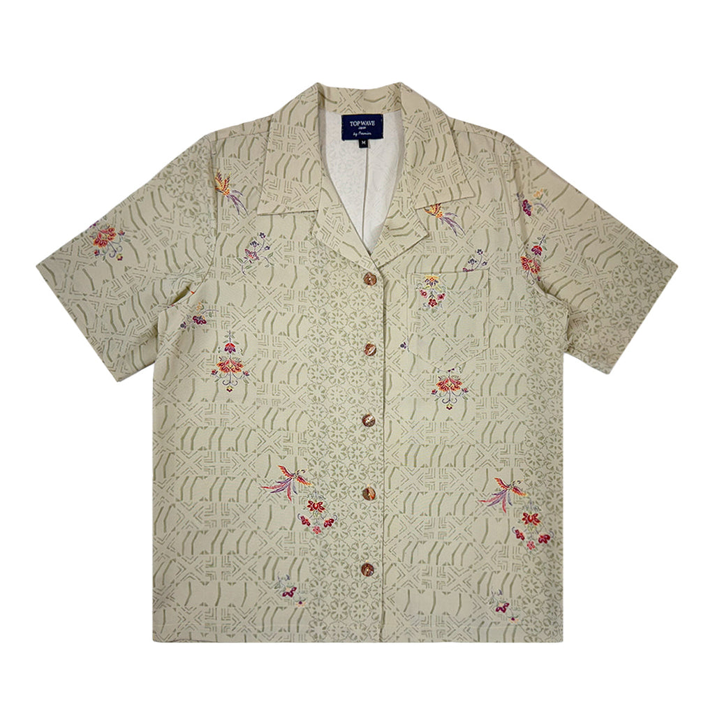 Kimono Aloha Shirt Women's M AHKHF-M02