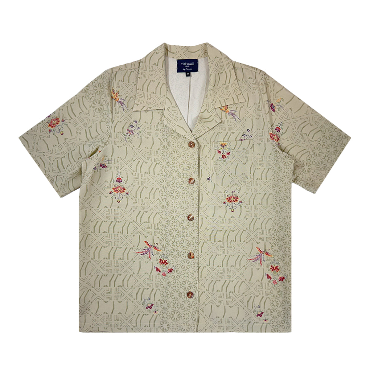 Kimono Aloha Shirt Women's M AHKHF-M02