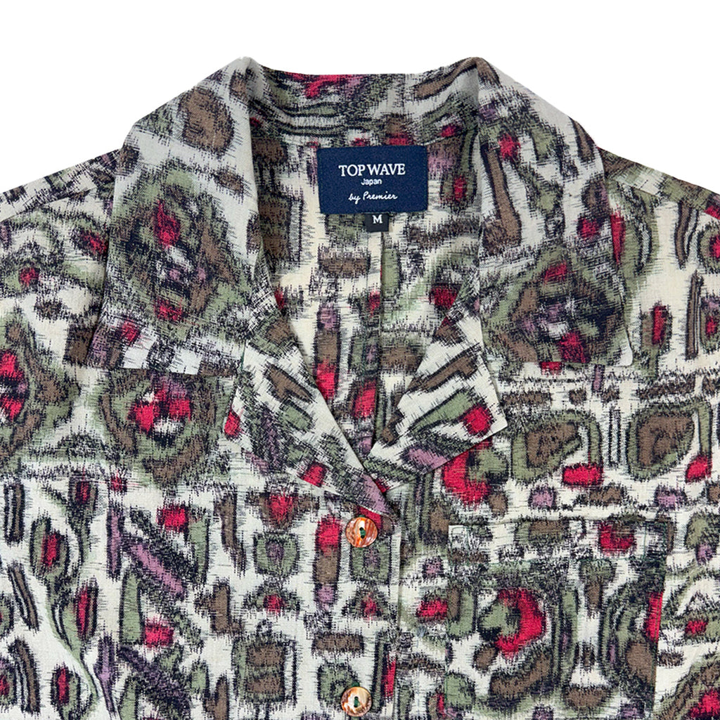 Kimono Aloha Shirt Women's M AHKHF-M04