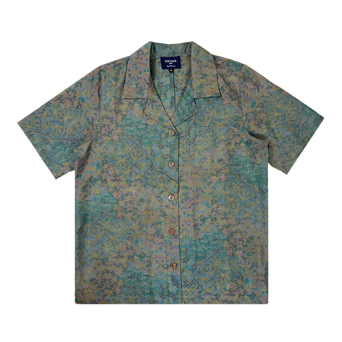 Kimono Aloha Shirt Women's M AHKHF-M05
